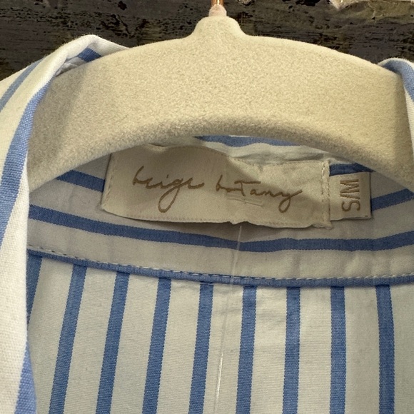 Blue Striped Button Down Shirt - Picture 3 of 5